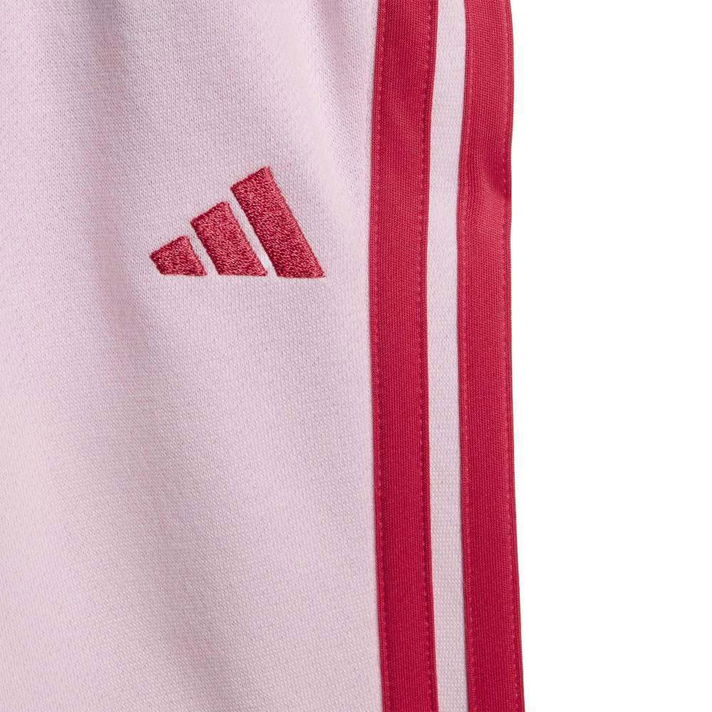 ADIDAS 3-Stripes Full - Zip  Fleece Tracksuit Βρεφικό/Παιδικό Σετ Φόρμας - 4