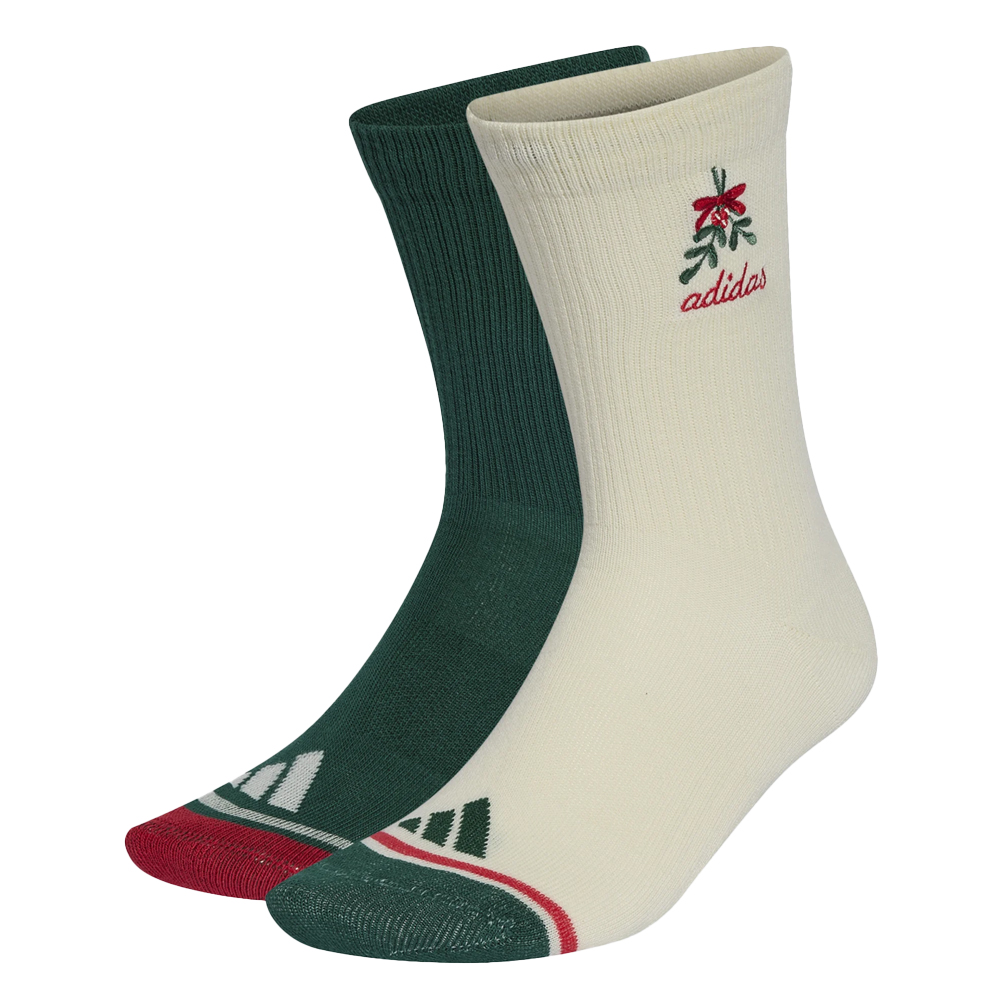 ADIDAS Xmas Socks 2 Pairs Γυναικείες Κάλτσες 2 Ζεύγη - Multi