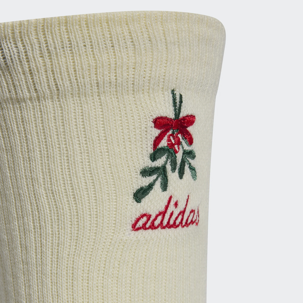 ADIDAS Xmas Socks 2 Pairs Γυναικείες Κάλτσες 2 Ζεύγη - 3