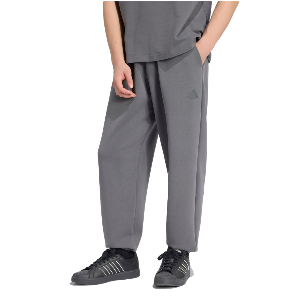 ADIDAS Soft Lux Relaxed Pant Ανδρικό Παντελόνι Φόρμας - Γκρι