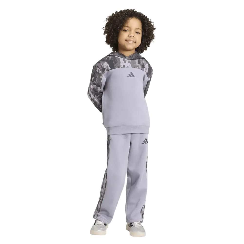 ADIDAS Little Camo Jogger Παιδικό Σετ Φόρμας - Μωβ