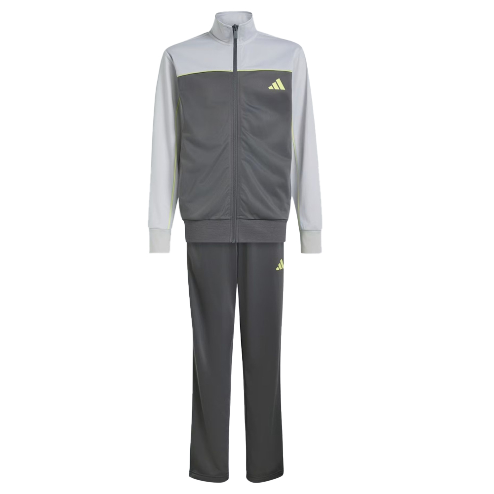 ADIDAS Junior Tricot Colourpop Tracksuit Παιδικό Σετ Φόρμας - Γκρι