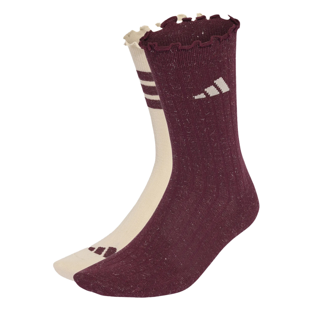 ADIDAS Glow Socks 2 Pairs Γυναικείες Κάλτσες 2 Ζεύγη - Multi
