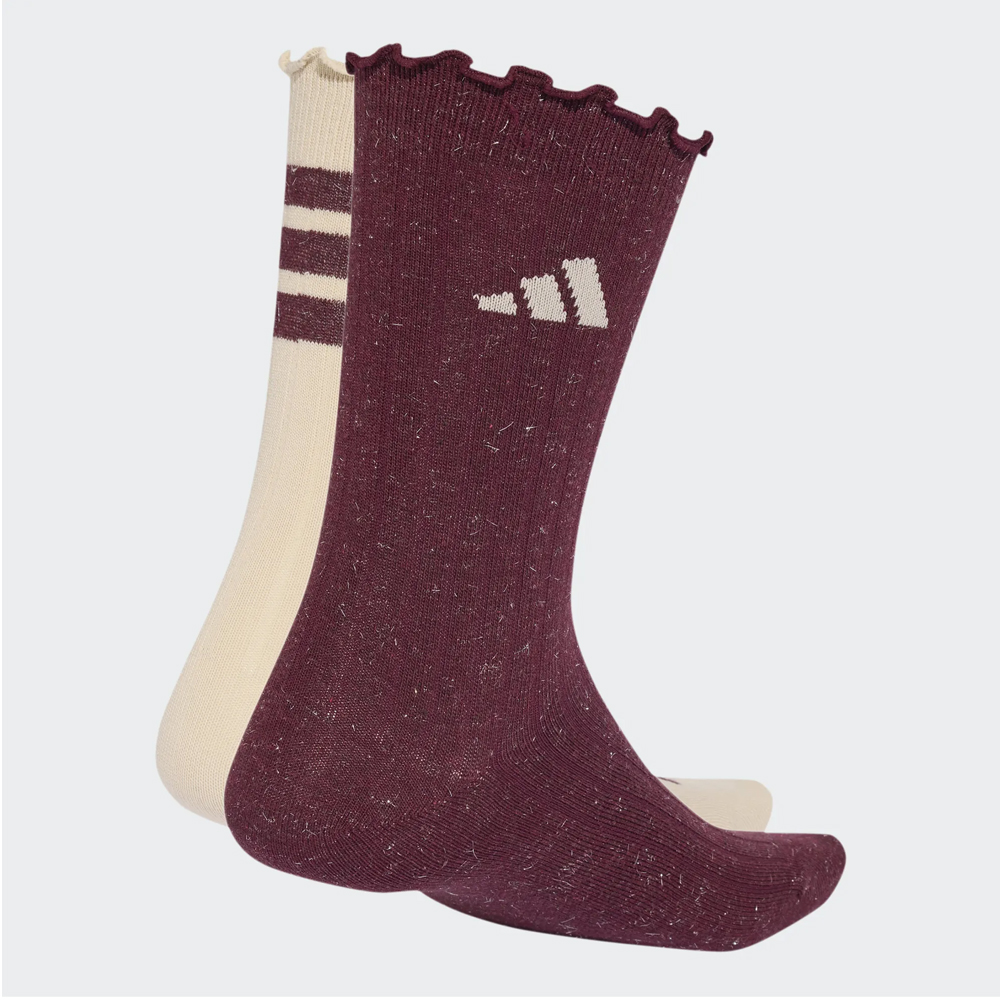 ADIDAS Glow Socks 2 Pairs Γυναικείες Κάλτσες 2 Ζεύγη - 2