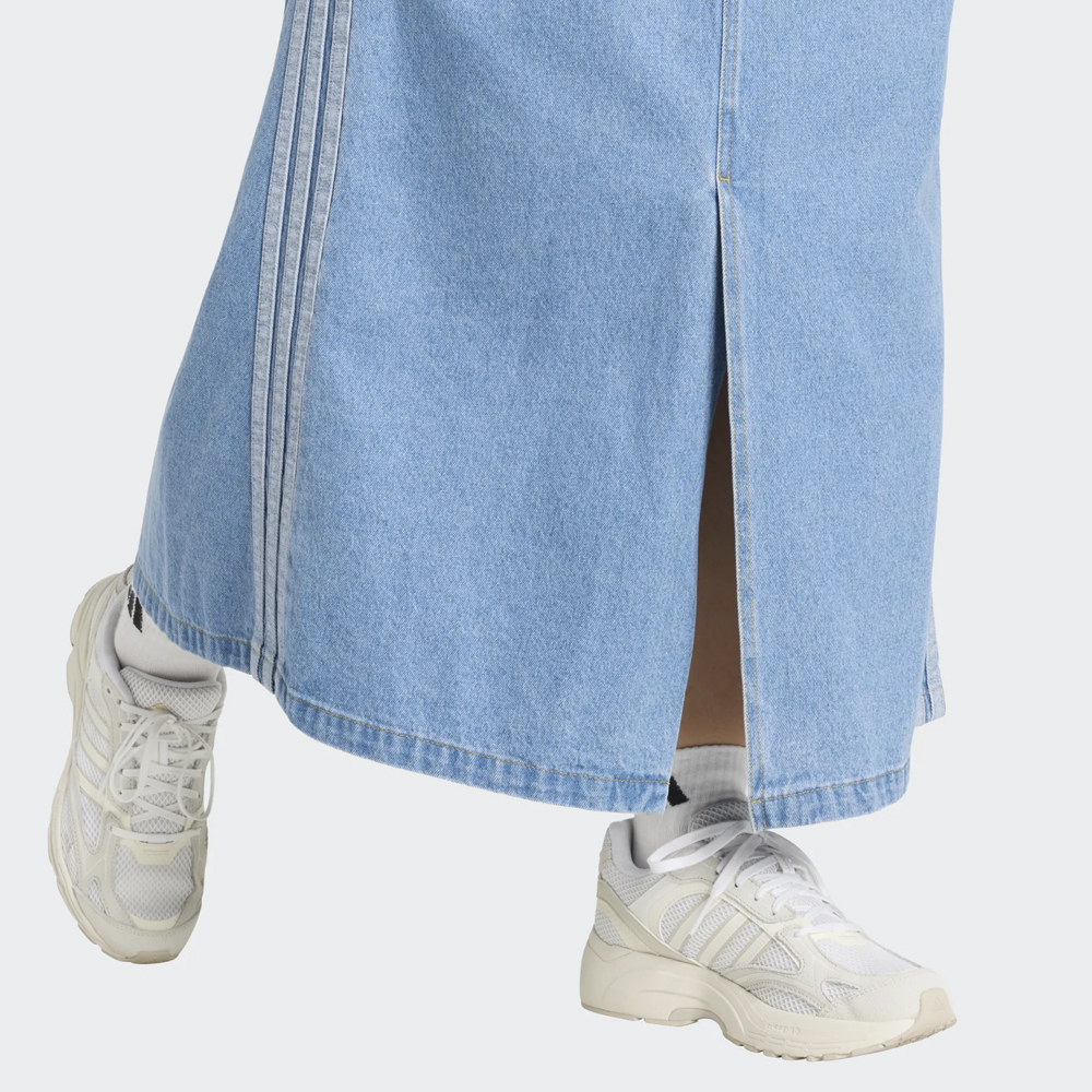 ADIDAS Stadium Washed Denim Loose Fit Skirt  Γυναικείο Φούστα Τζιν - 4
