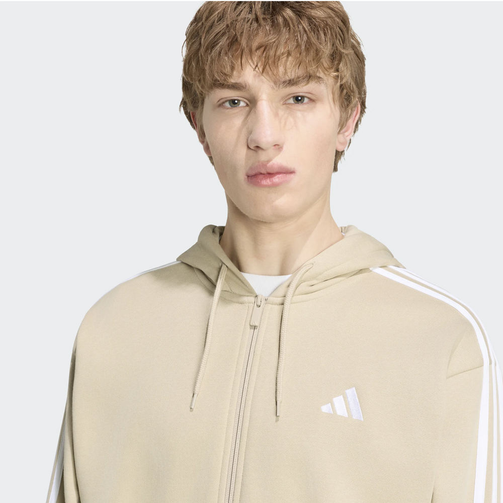 ADIDAS 3-Stripes Full-Zip Tennis Hoodie Ανδρική  Ζακέτα με κουκούλα - 3