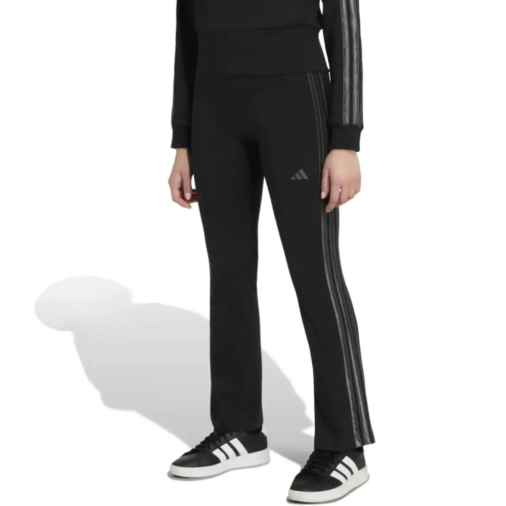 ADIDASSatin Flared Leggings Παιδικό Κολάν - Μαύρο