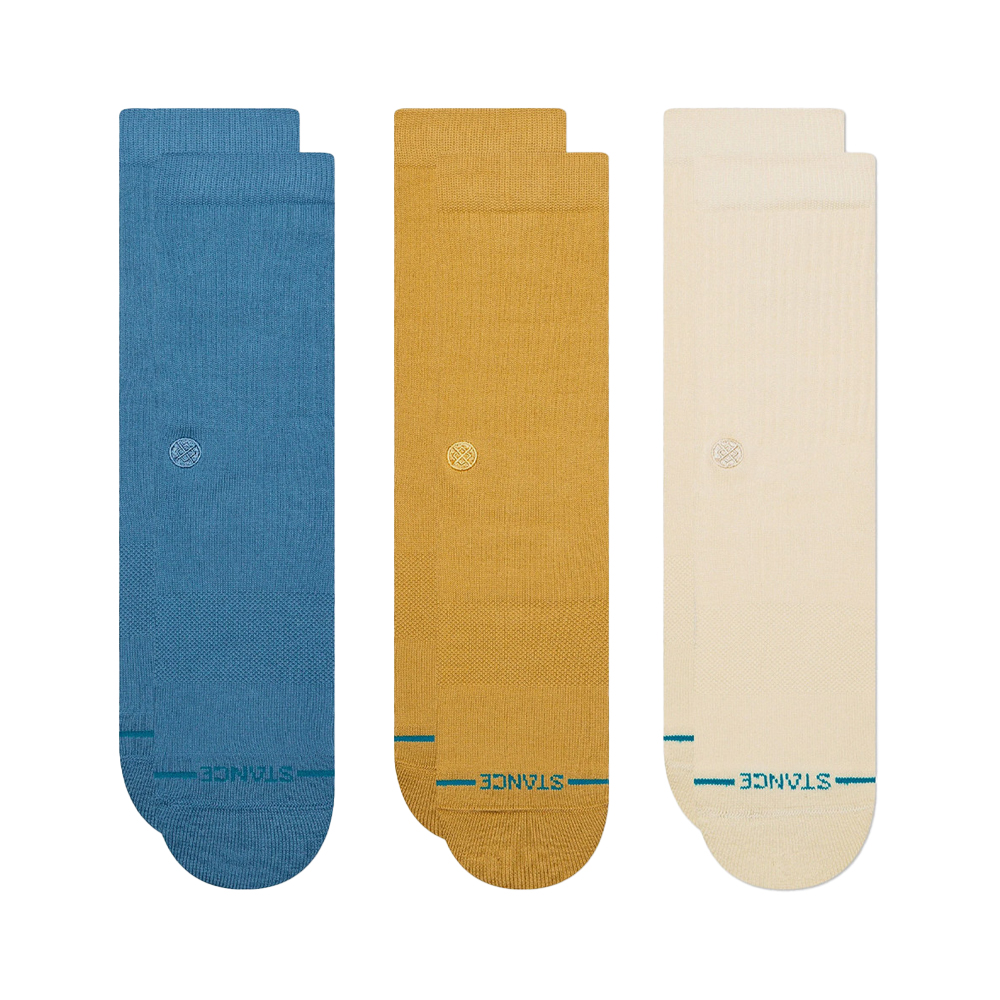 STANCE Icon 3 Pack Unisex Κάλτσες - Multi