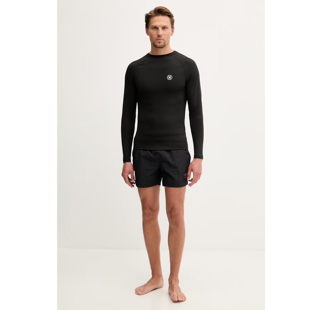 HURLEY  Rash Slim Fit Icon Circle Ανδρική Μπλούζα Κολύμβησης - 4