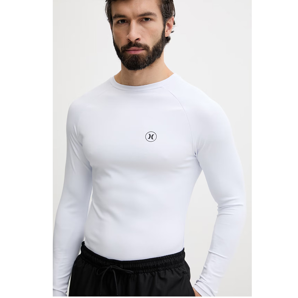 HURLEY  Rash Slim Fit Icon Circle Ανδρική Μπλούζα Κολύμβησης - 3