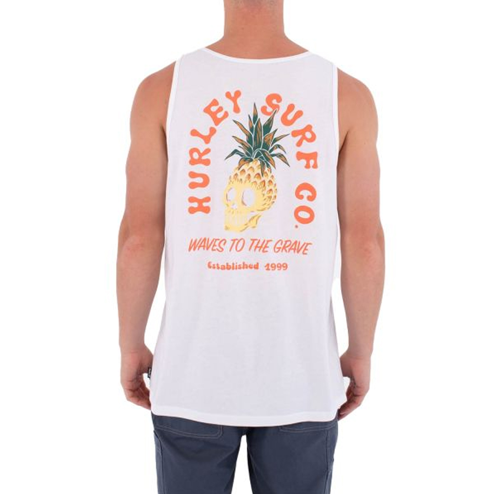 HURLEY Tank Printing Press Berjim Ανδρικό Αμάνικο T-Shirt - 2