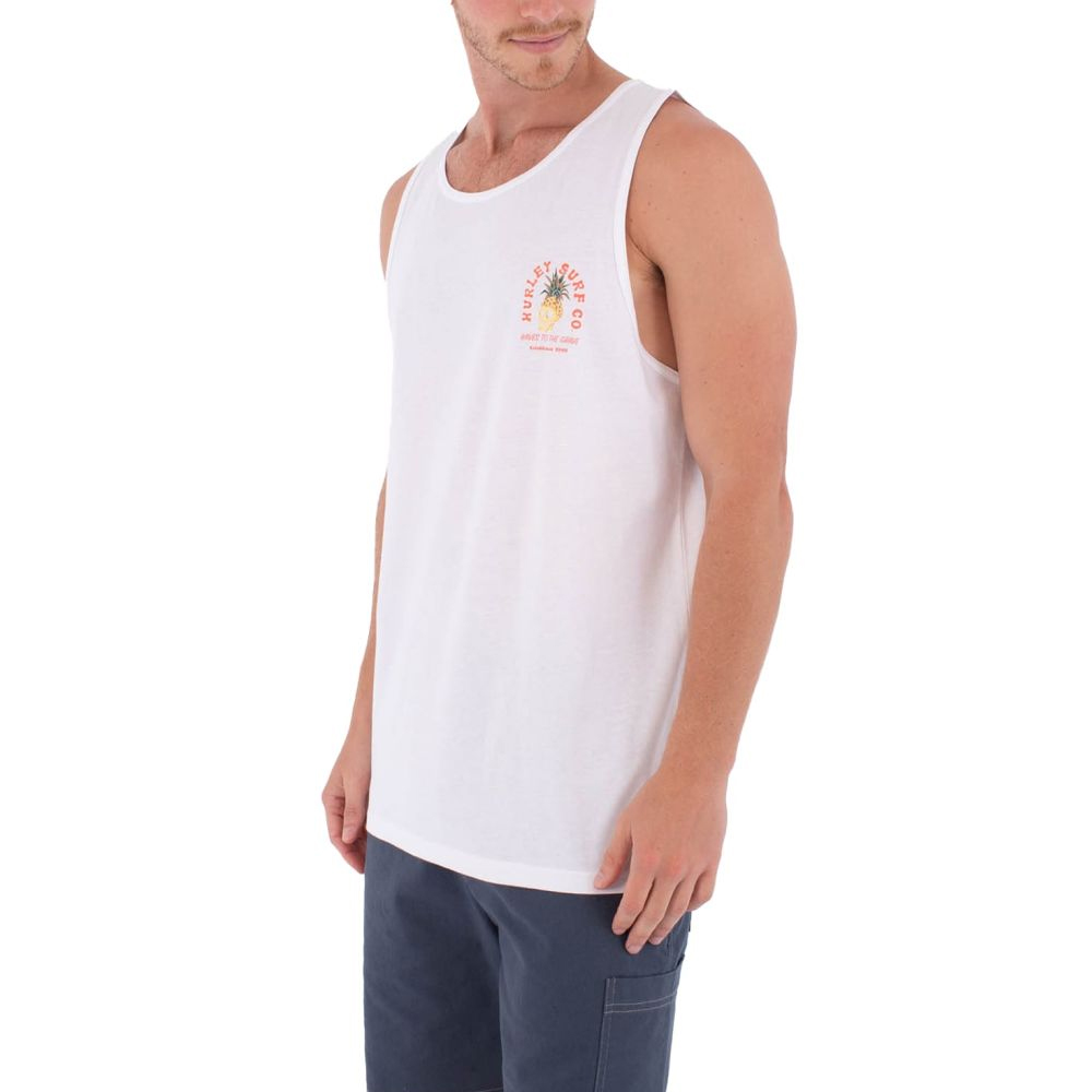 HURLEY Tank Printing Press Berjim Ανδρικό Αμάνικο T-Shirt - 3