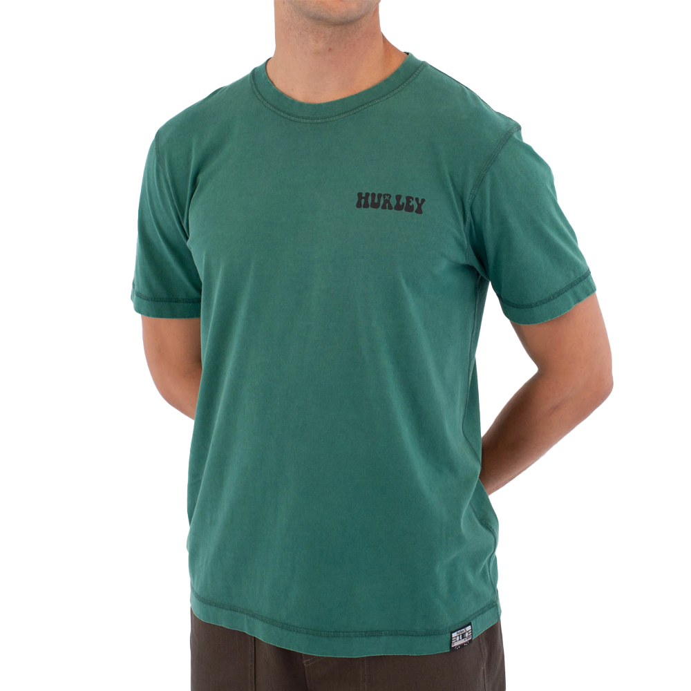 HURLEY Sider Short Sleeve Tee Ανδρικό T-Shirt - Πράσινο
