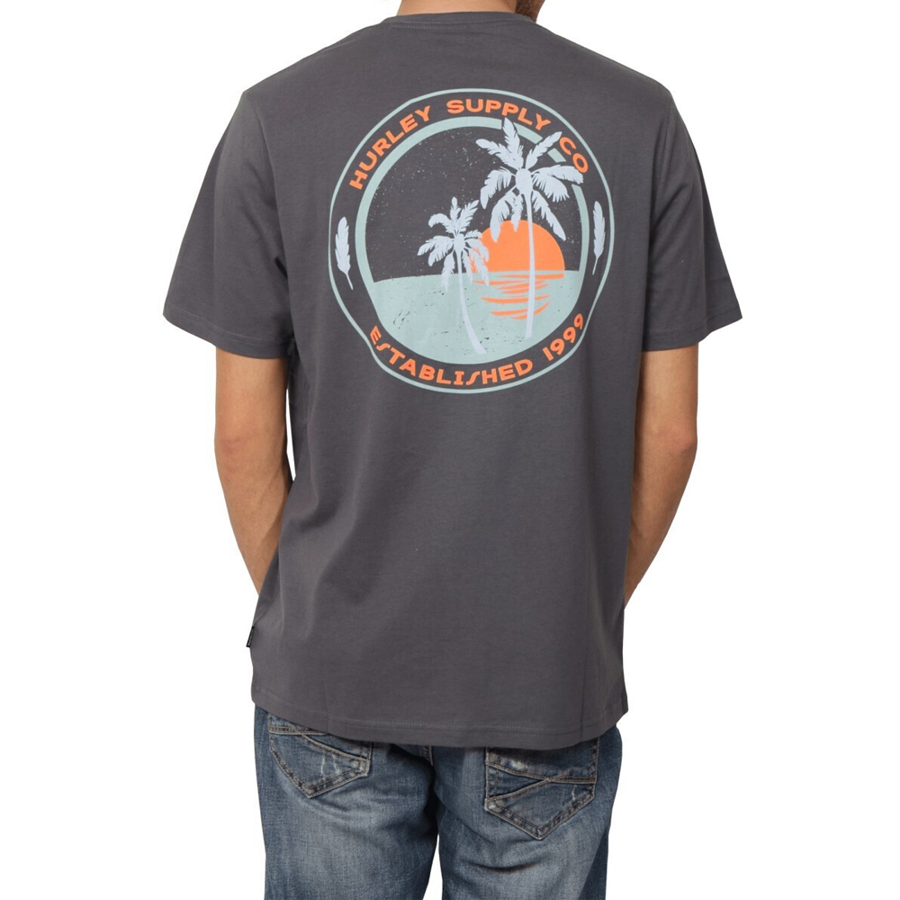 HURLEY Printing Press Enjoy Tee Ανδρικό T-Shirt - 2