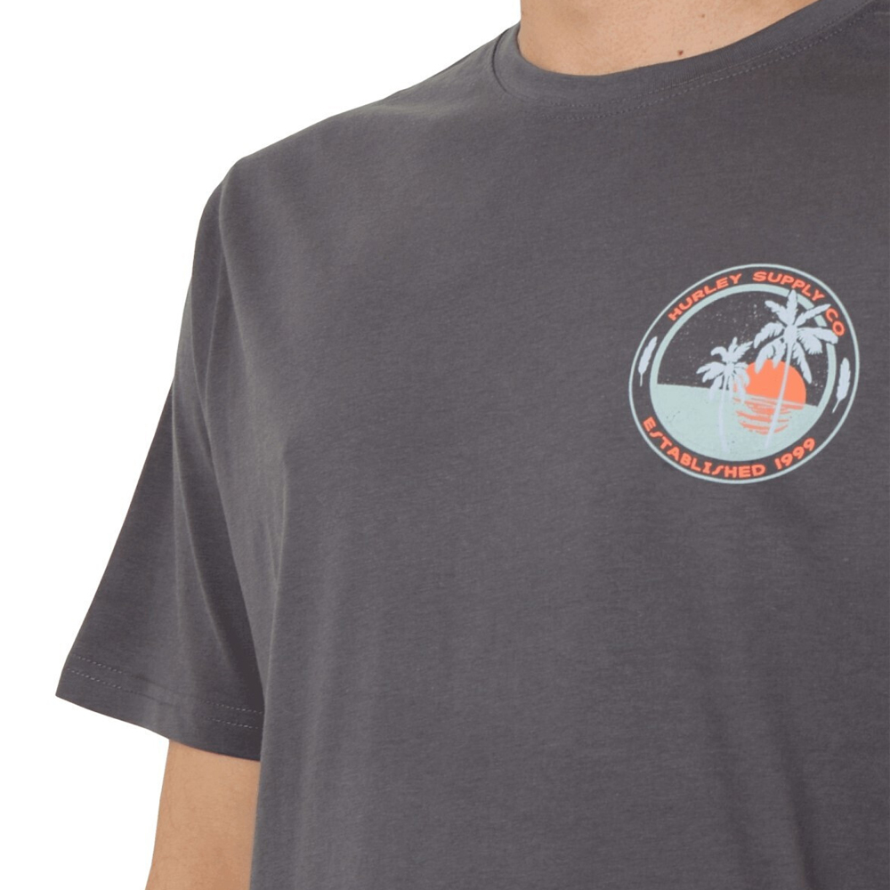 HURLEY Printing Press Enjoy Tee Ανδρικό T-Shirt - 3