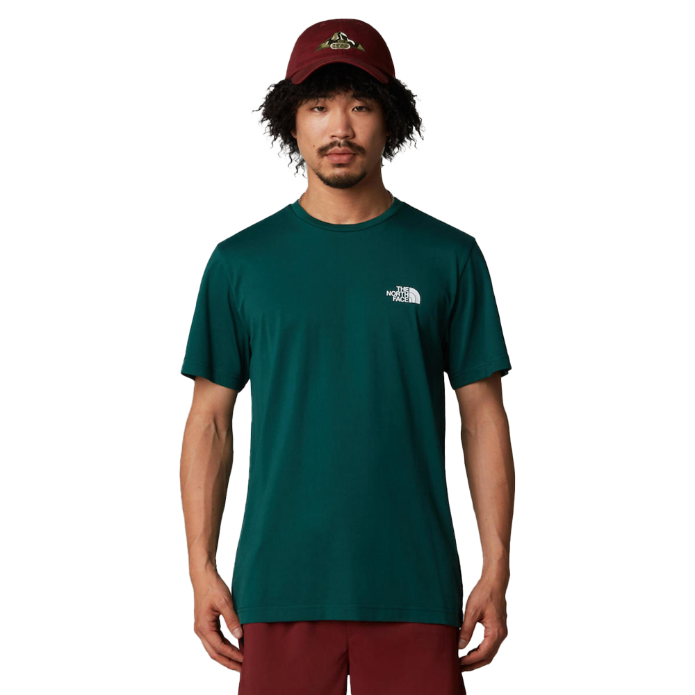 THE NORTHFACE Simple Dome Tee Ανδρικό T-Shirt  - Πράσινο