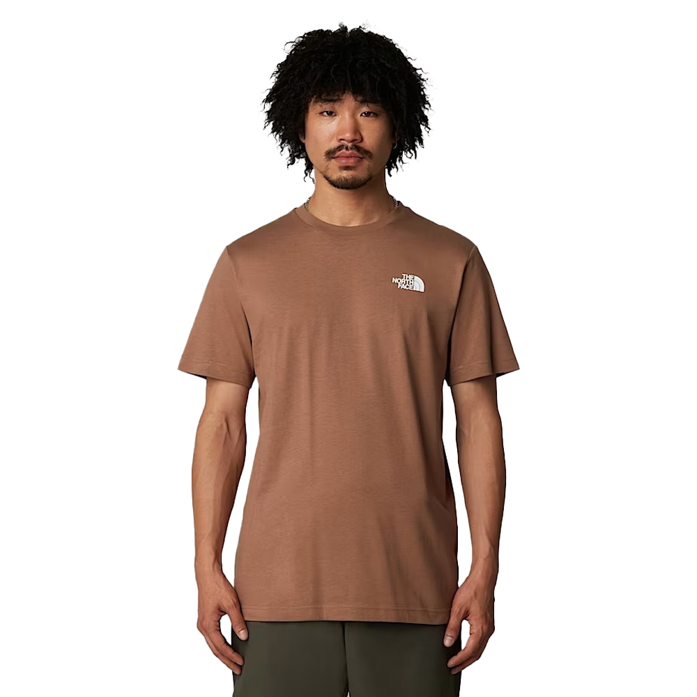 THE NORTHFACE RedBox Tee Ανδρικό T-Shirt  - Καφέ