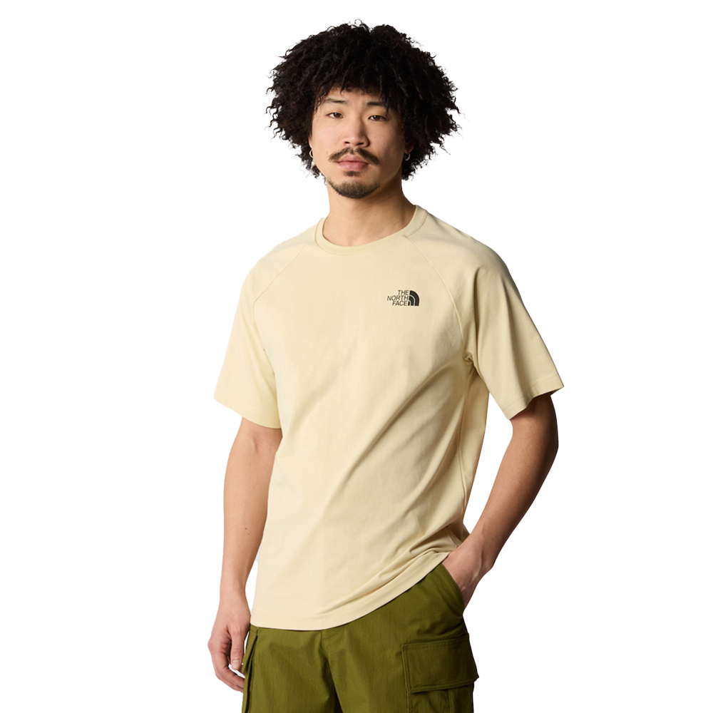 THE NORTHFACE Faces Tee Gravel Ανδρικό T-Shirt  - Μπεζ