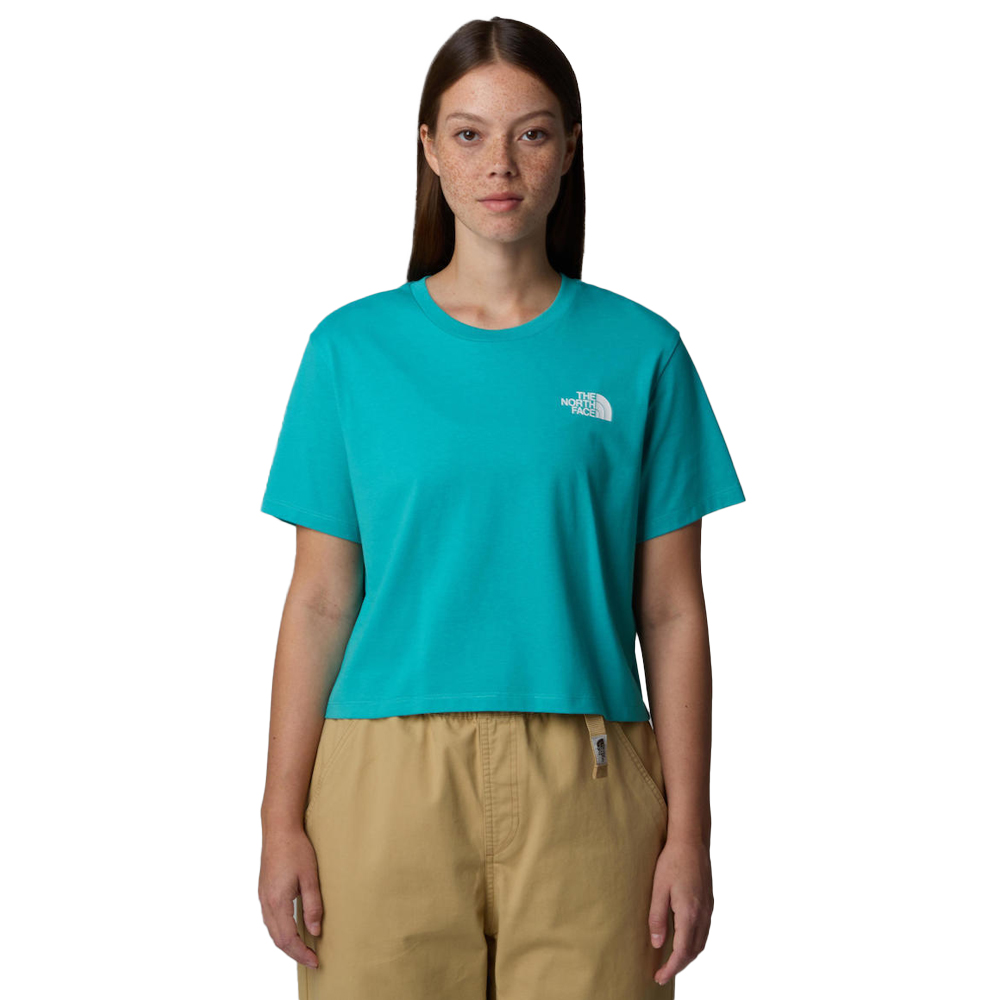 THE NORTHFACE Simple Dome Γυναικείο T-Shirt  - Γαλάζιο
