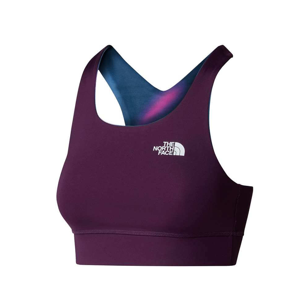 THE NORTH FACE Woman Flex Rev Bra Γυναικείο Μπουστάκι Διπλής Όψης - Μωβ