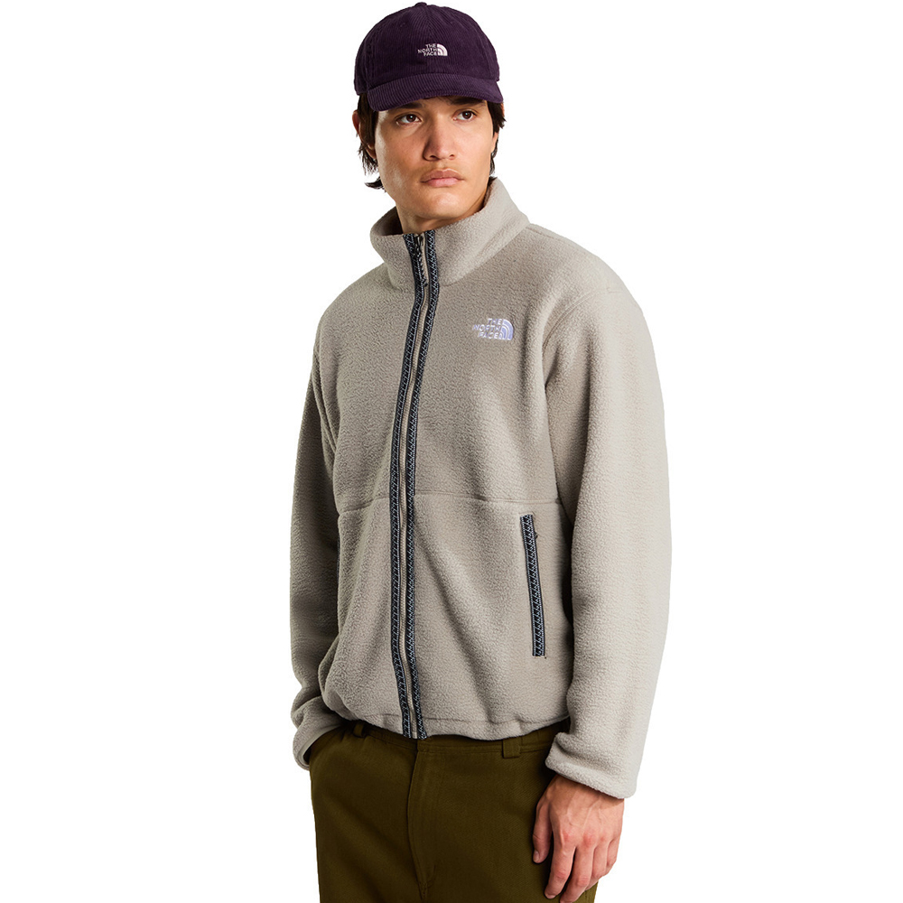 THE NORTHFACE Fleeski Full-Zip Jacket Ανδρική Ζακέτα - Γκρι