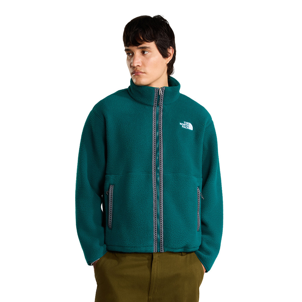 THE NORTHFACE Fleeski Full-Zip Jacket Ανδρική Ζακέτα - Πράσινο
