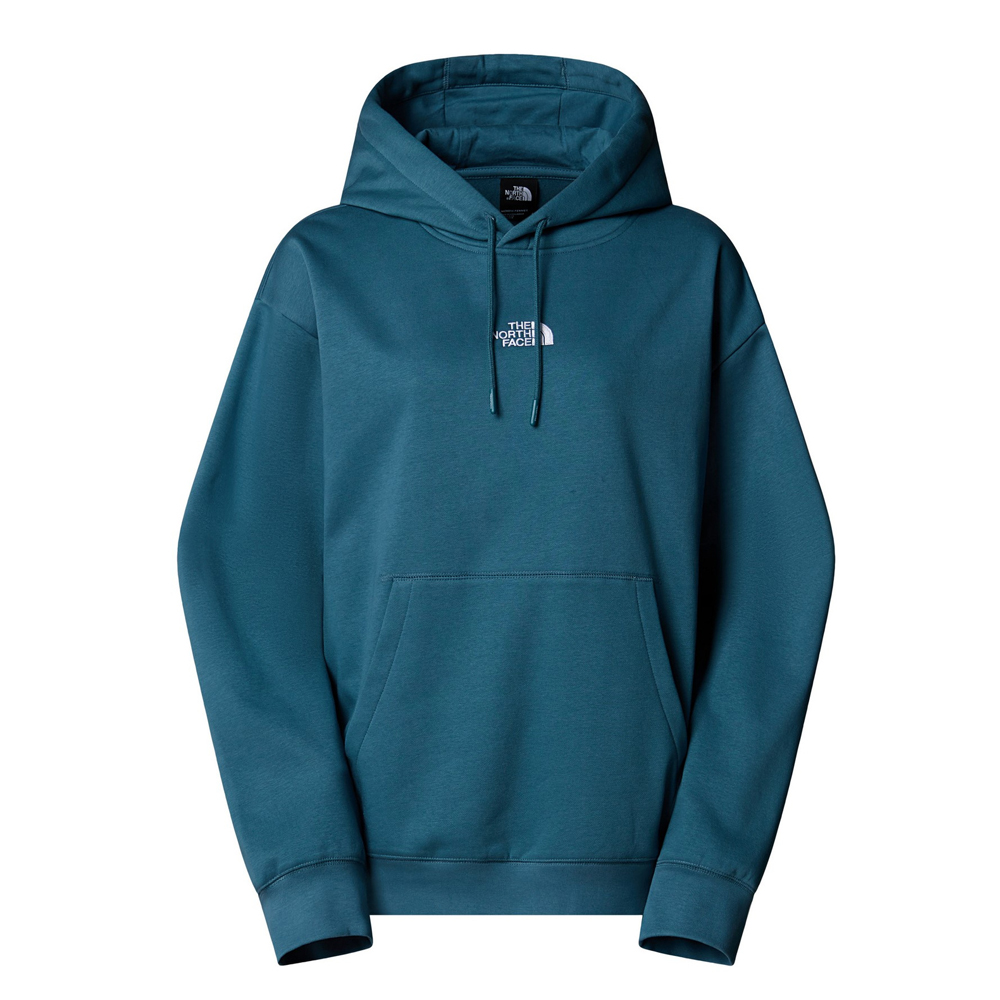 THE NORTH FACE Essential Oversize Hoodie Sweatshirt Γυναικείο Φούτερ Με Κουκούλα - Μπλε