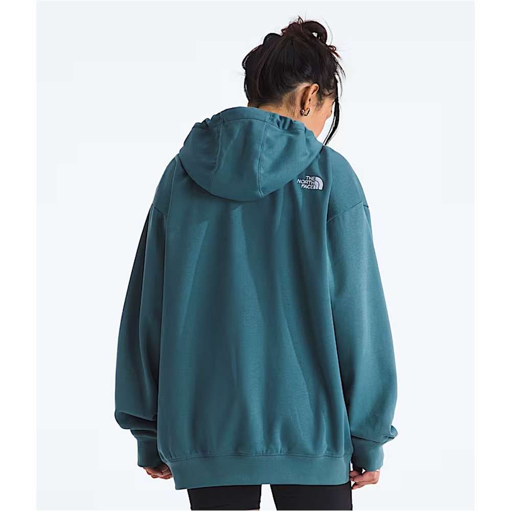 THE NORTH FACE Essential Oversize Hoodie Sweatshirt Γυναικείο Φούτερ Με Κουκούλα - 4
