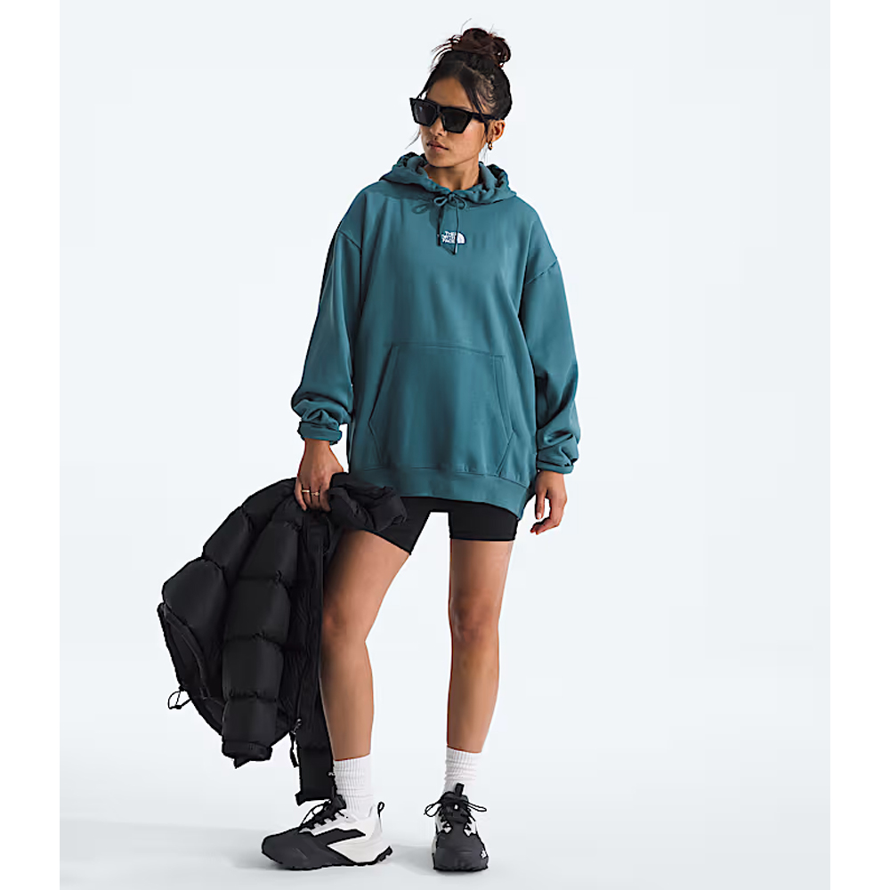 THE NORTH FACE Essential Oversize Hoodie Sweatshirt Γυναικείο Φούτερ Με Κουκούλα - 5