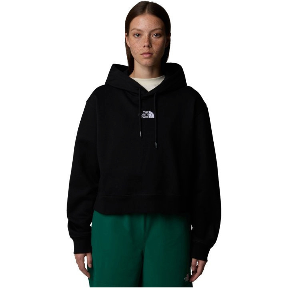 THE NORTH FACE Women's Essential Crop Hoodie Γυναικείο Crop Φούτερ Με Κουκούλα - 3