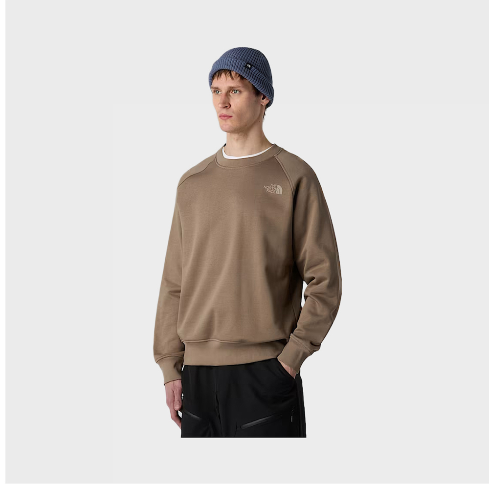 THE NORTH FACE Raglan Regular Crew Neck Logo Unisex Φούτερ - 3