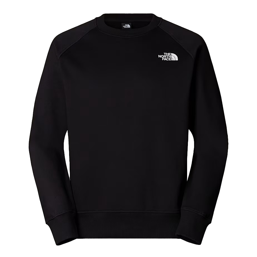 THE NORTH FACE Raglan Redbox Crew Sweatshirt Unisex Φούτερ - Μαύρο
