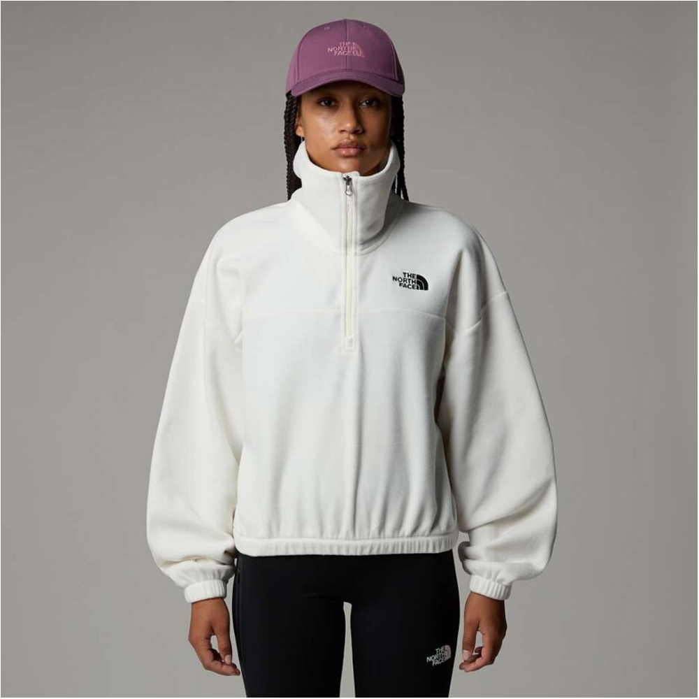 THE NORTH FACE Women's 100 Glacier Half Zip Γυναικείο Fleece Φούτερ - 2