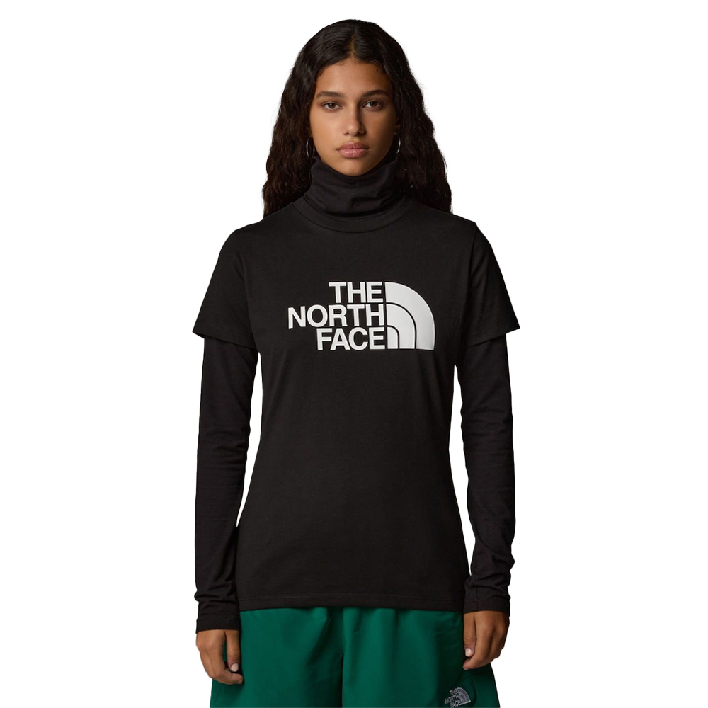 THE NORTHFACE Easy Γυναικείο T-Shirt  - Μαύρο