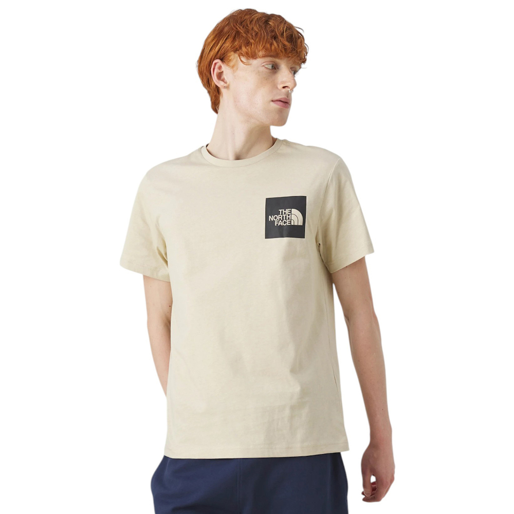 THE NORTHFACE Fine Tee Ανδρικό T-Shirt  - Μπεζ