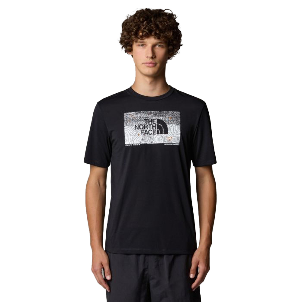 THE NORTHFACE Foundation Abstract Ανδρικό T-Shirt  - Μαύρο