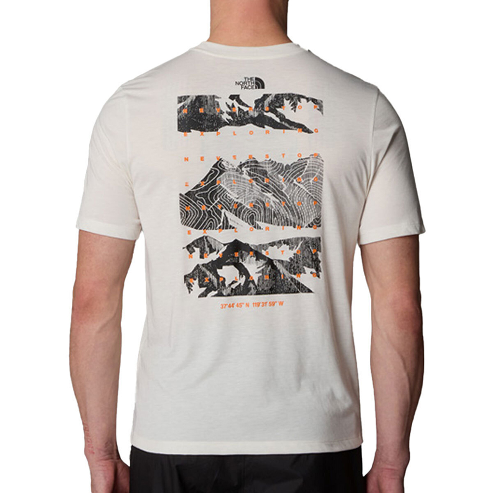 THE NORTHFACE Foundation Mountains Faces Ανδρικό T-Shirt  - 2