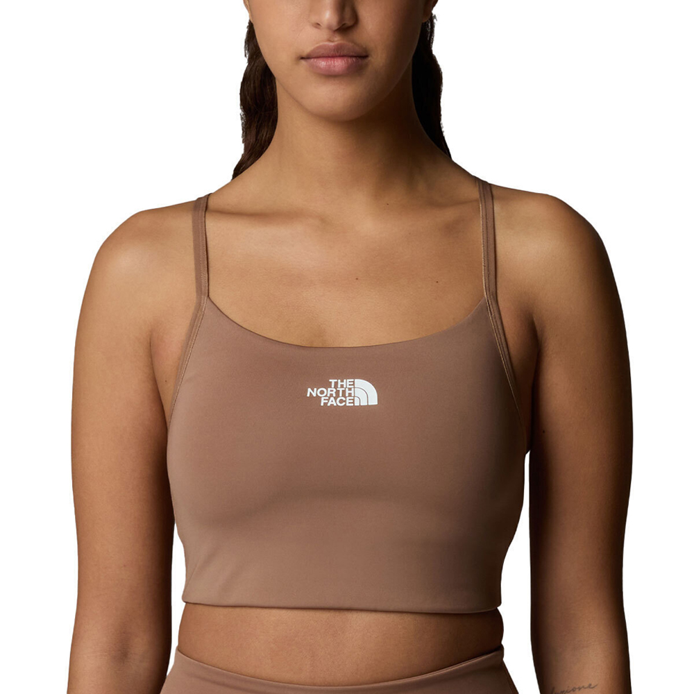 THE NORTHFACE Flex Bra Γυναικείο Μπουστάκι  - Καφέ