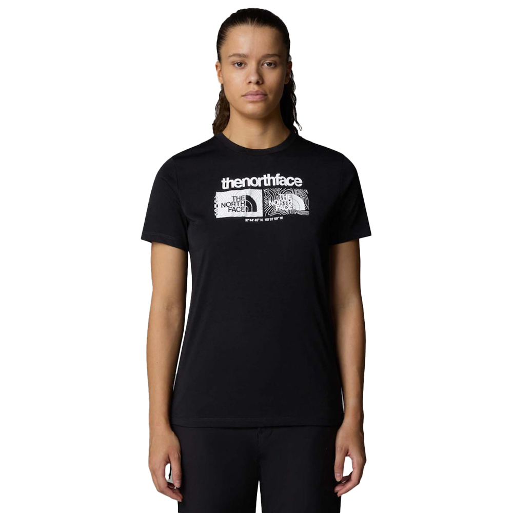 THE NORTHFACE Foundation Graphic Tee Γυναικείο T-Shirt  - Μαύρο