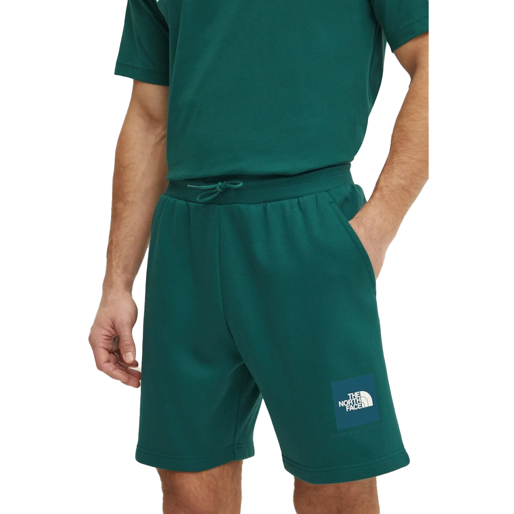 THE NORTHFACE Box Nse Regular Short Ανδρική Βερμούδα  - Πράσινο