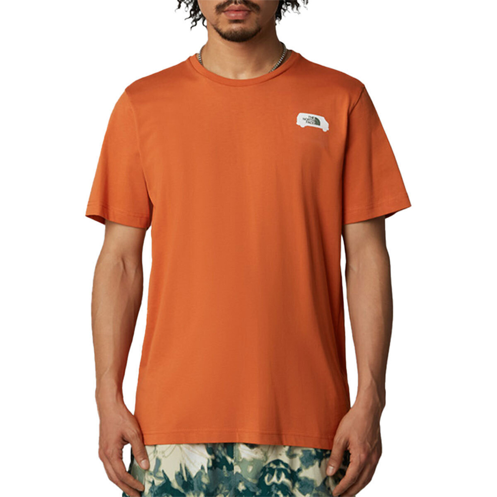 THE NORTHFACE Outdoor Ανδρικό T-Shirt  - Πορτοκαλί