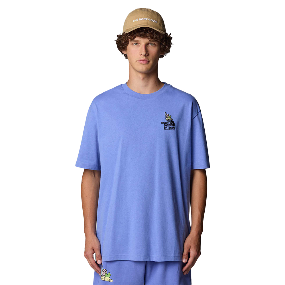 THE NORTHFACE Clean Trails Overs Ανδρικό T-Shirt  - Μωβ