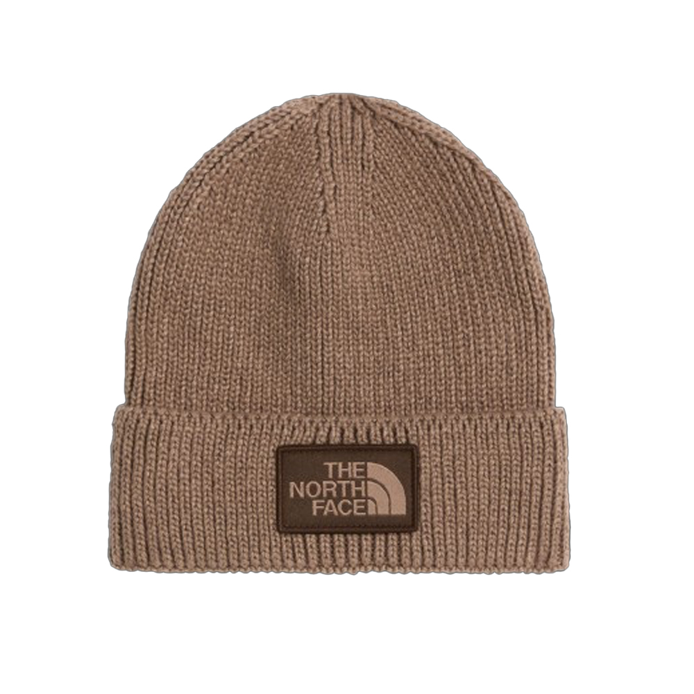THE NORTHFACE Face Logo Box Cuf Beanie Unisex Σκούφος - Καφέ