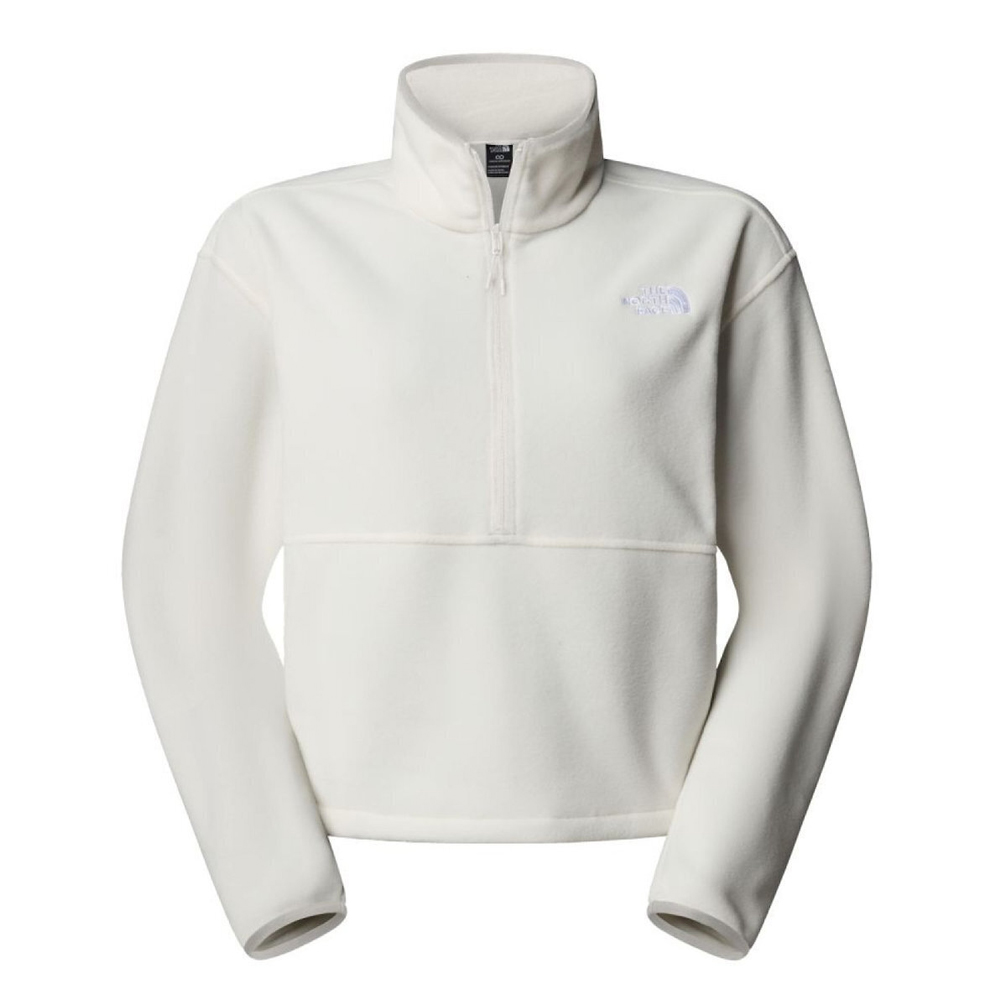 THE NORTHFACE Women's Glacier Fleece 1/2 Zip Jacket Γυναικεία Μπλούζα - Λευκό