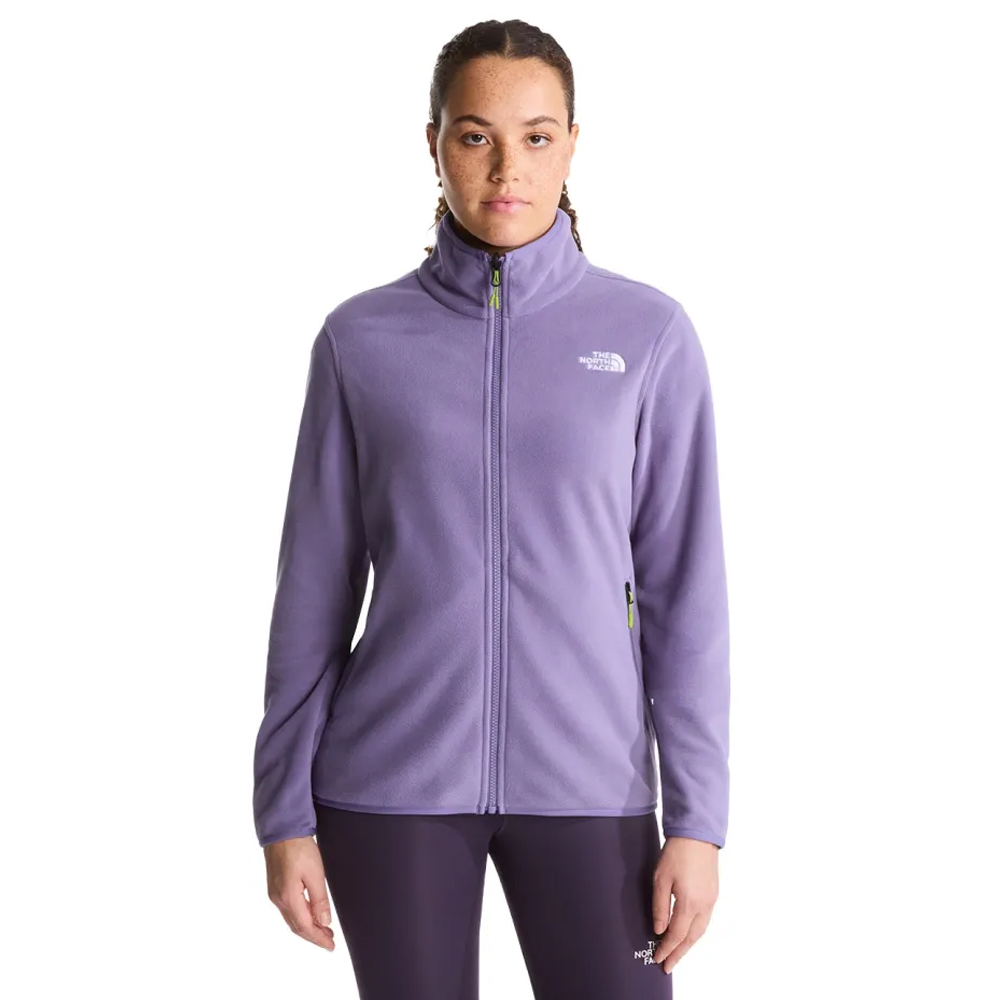THE NORTHFACE Glacier Fleece Jacket Γυναικεία Ζακέτα  - Μωβ