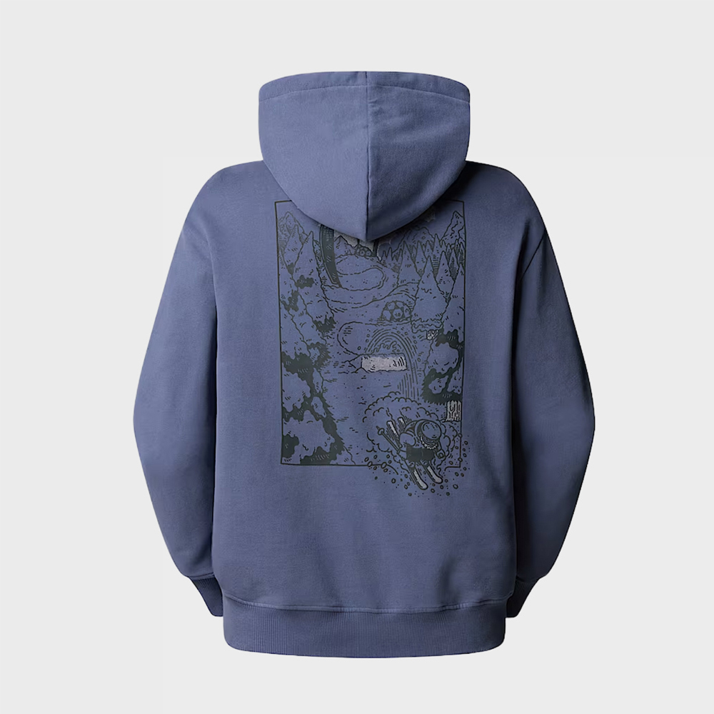 THE NORTH FACE Powder Days Relaxed Hoodie Sweatshirt Unisex Φούτερ Με Κουκούλα - 2