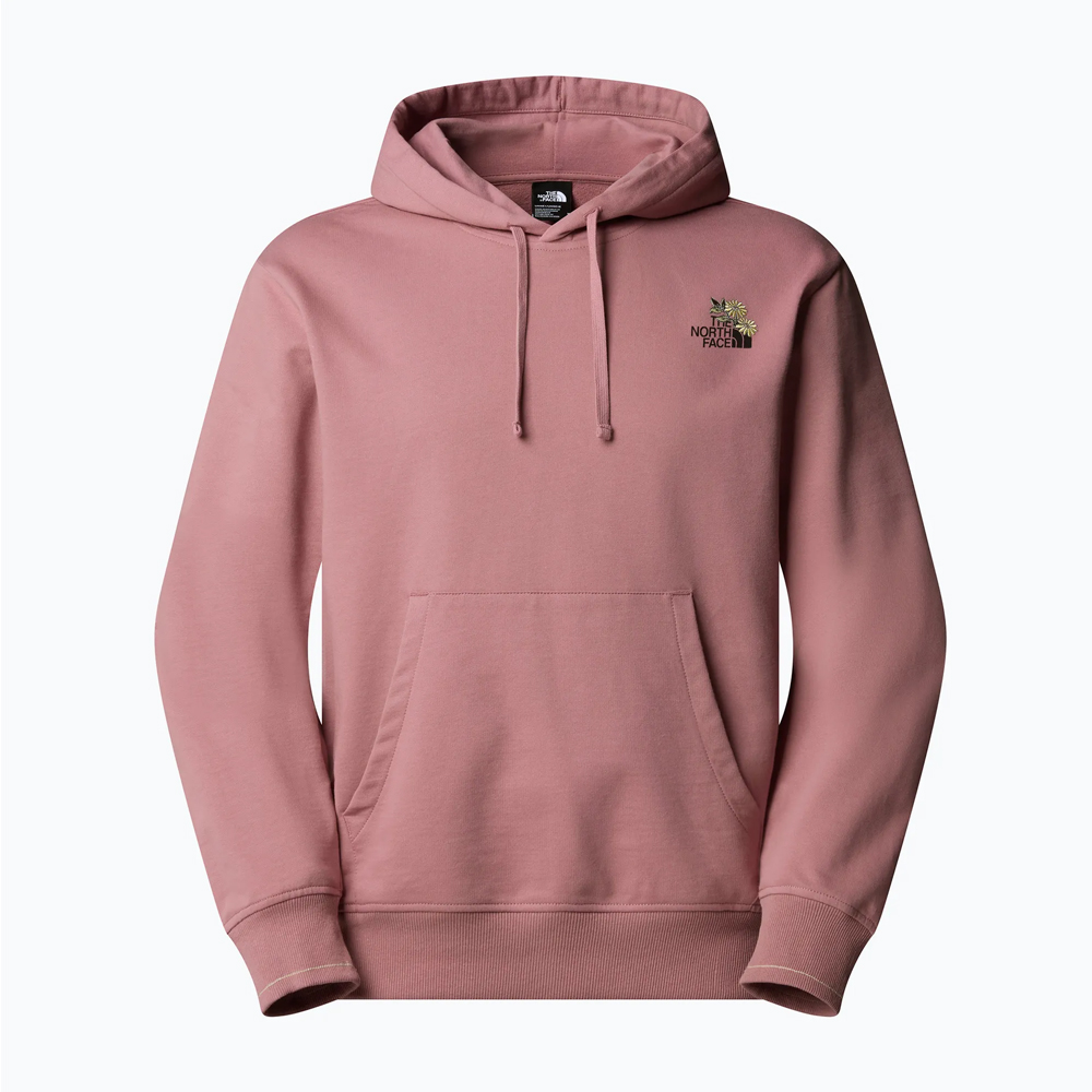 THE NORTH FACE Flower Dome Relaxed Hoodie Sweatshirt Unisex Φούτερ Με Κουκούλα - Ροζ