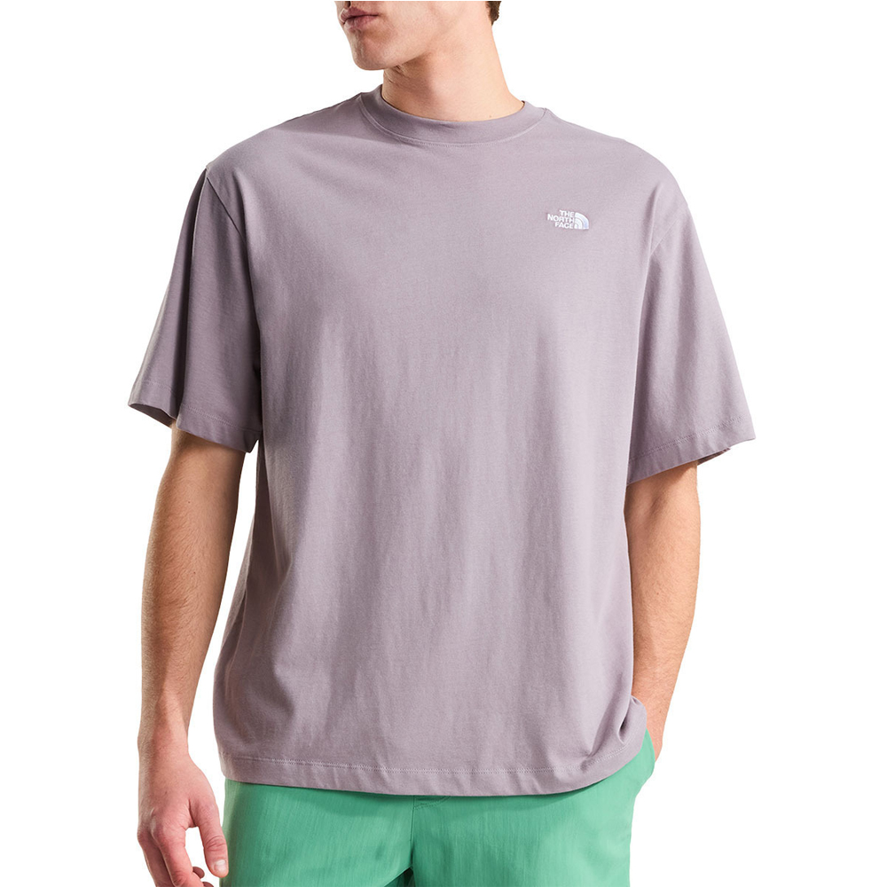 THE NORTHFACE Essential Simple Dome Oversize T-Shirt Ανδρικό T-Shirt - Μωβ