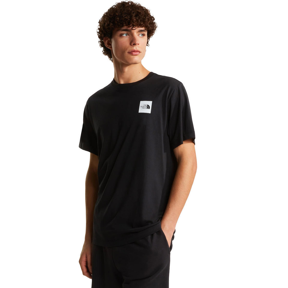 THE NORTHFACE Evolution Box Half Dome Regular T-Shirt Ανδρικό T-Shirt - Μαύρο