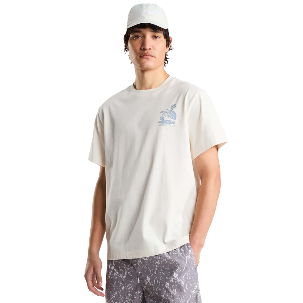 THE NORTHFACE Stones Relaxed Graphic T-Shirt Ανδρικό T-Shirt - Κρεμ